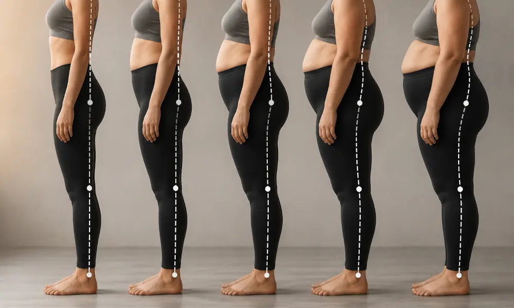 Cambio di postura alla variazione del peso: perché il corpo si riorganizza