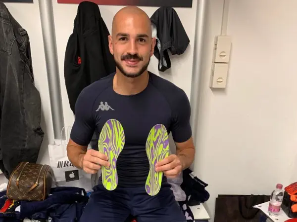 riccardo saponara della fiorentina in visita posturale